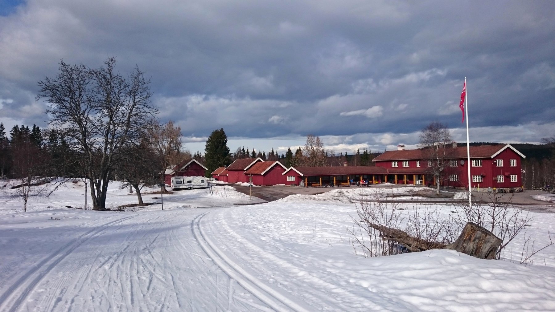 Påskeføre på Ullevålseter