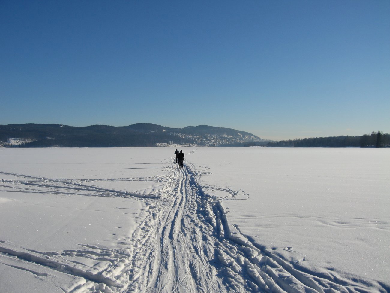Påskestemning over Maridalsvannet