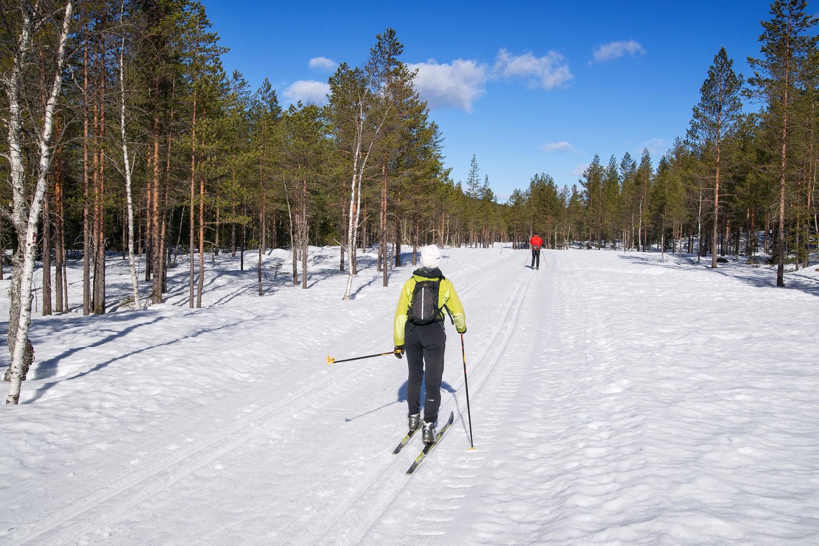Påskestemning på vei til Kikut