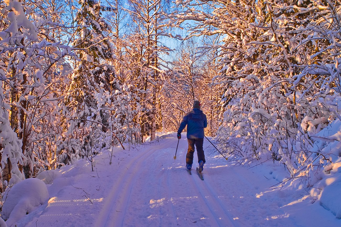 Pastellfarger langs Heikampveien