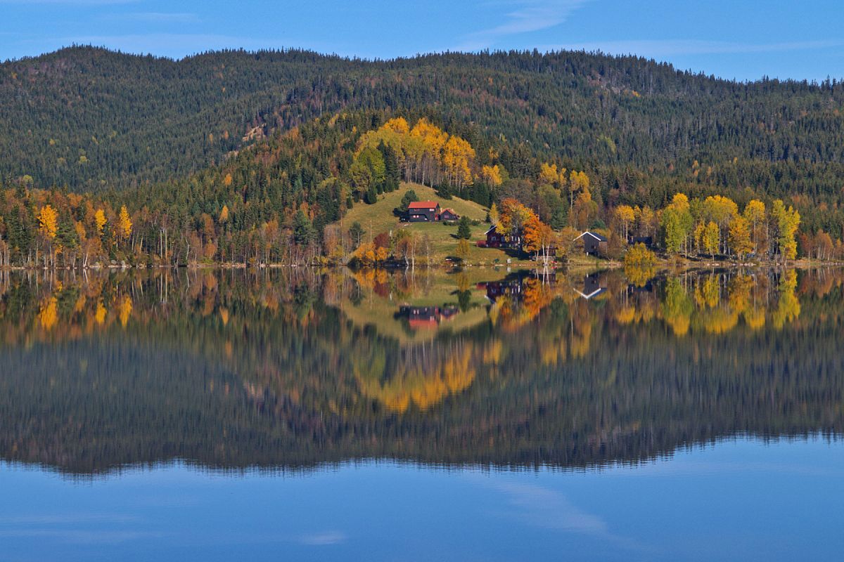 Praktfull høstdag ved Gjerdingen