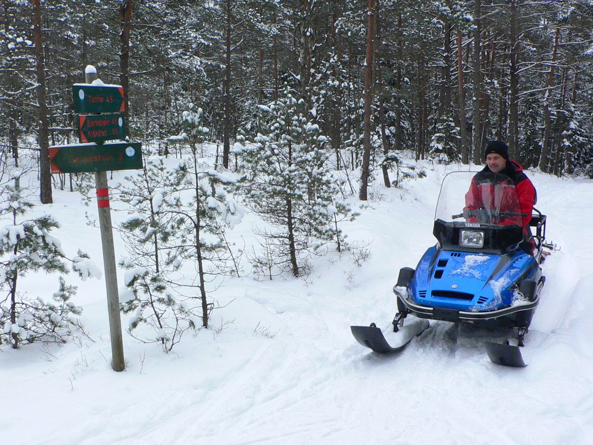 Preparering i Gaupesteinmarka