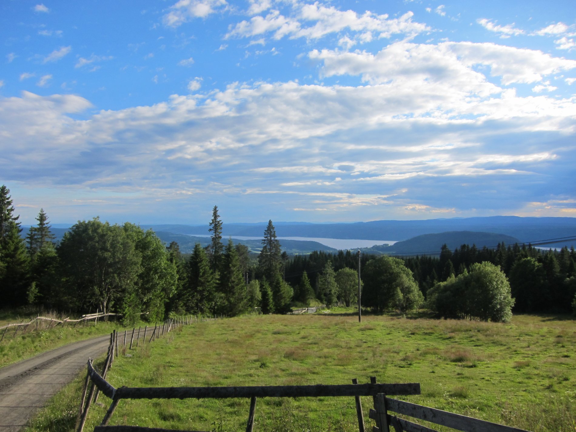 Randsfjorden sett fra Blokkhus
