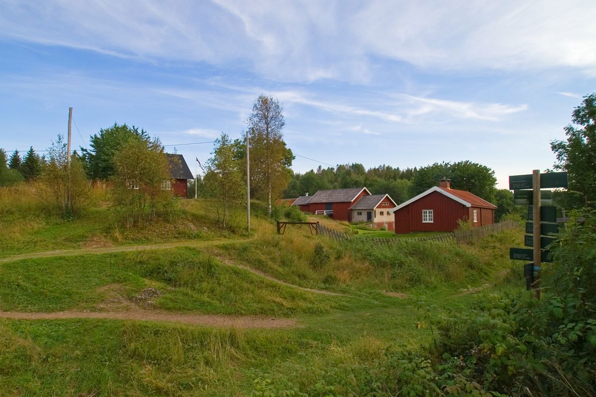 Rolig aften ved Blankvannsbråtan