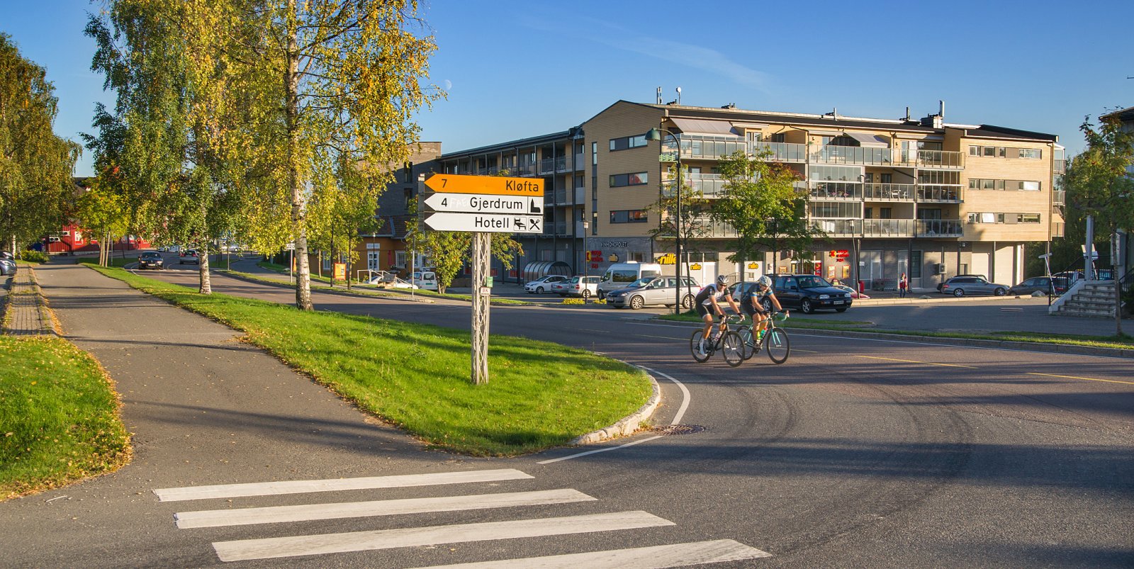 Rullende gjennom Ask