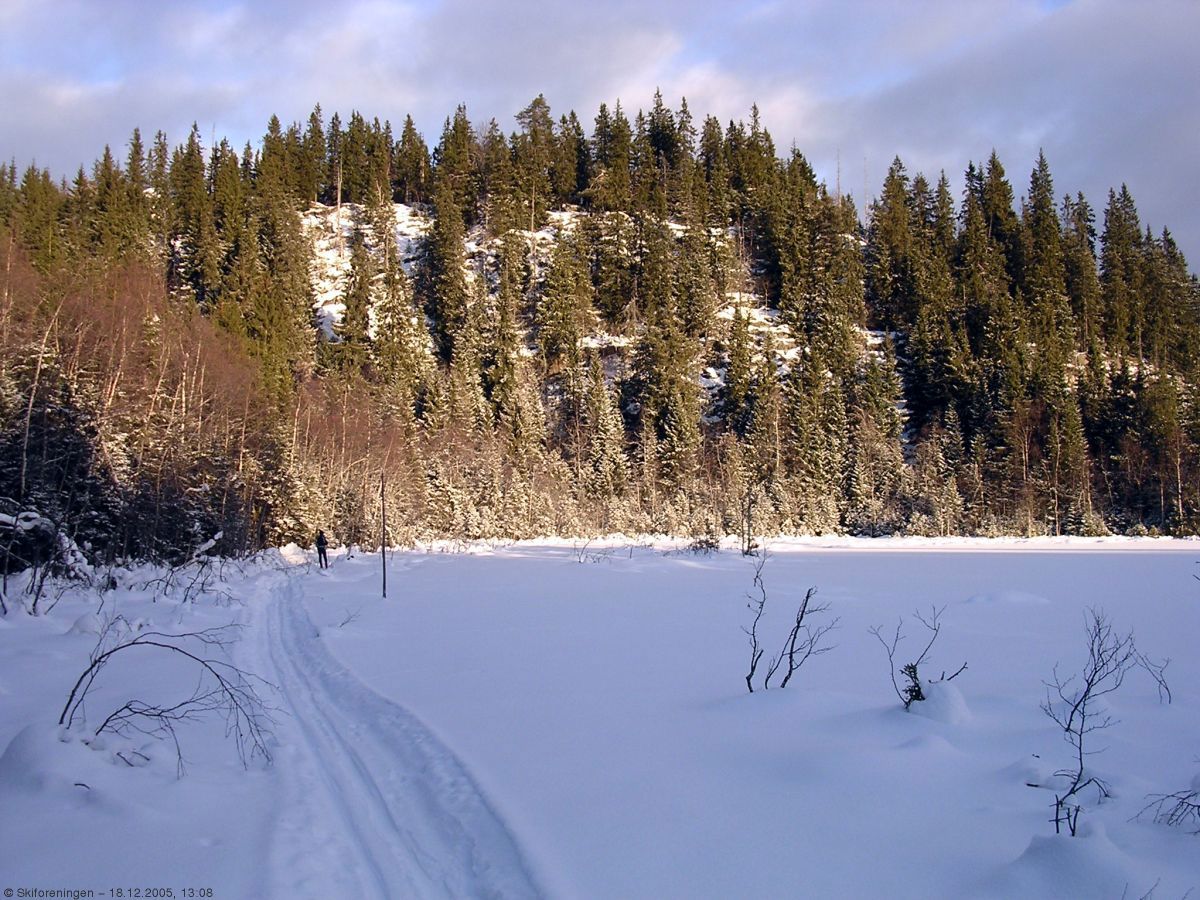 Scooterkjørt ved Store Otertjern