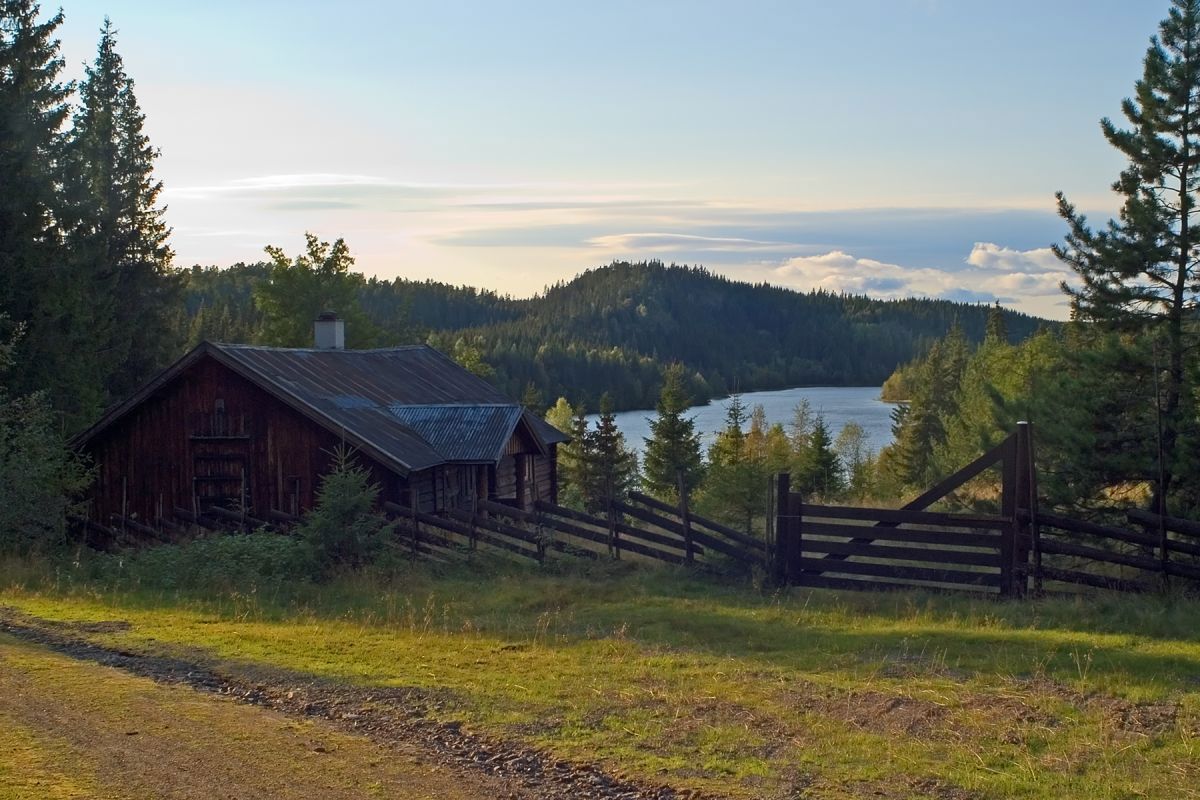 Sensommerkveld på Gagnumseter