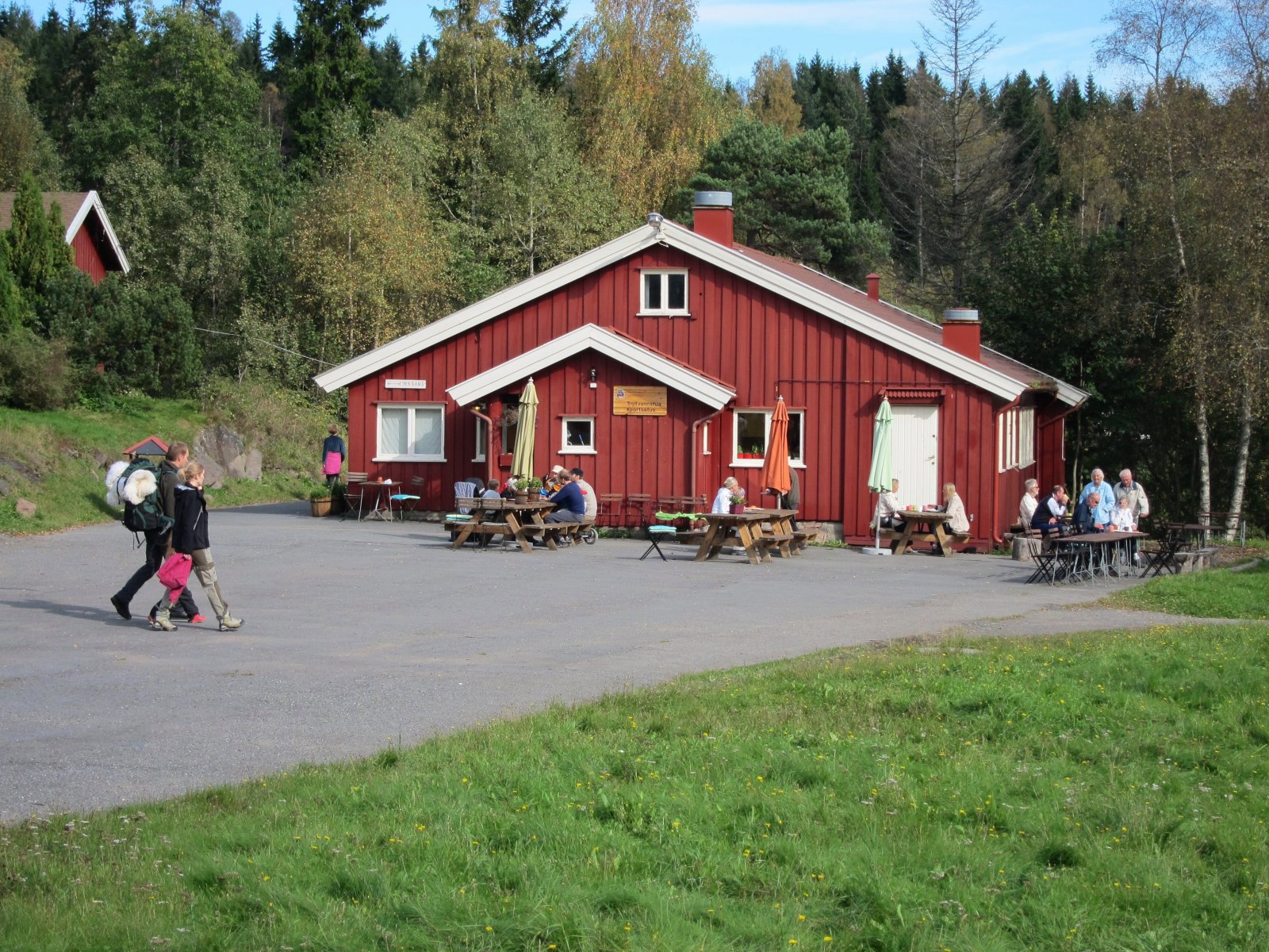 Septembersol ved Trollvannstua