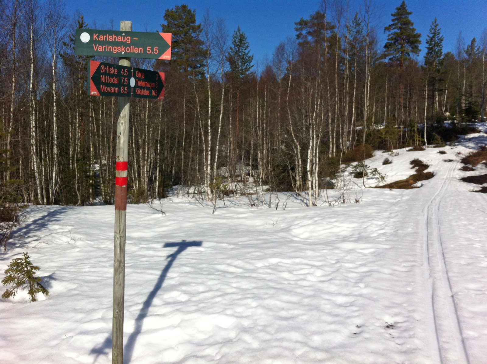 Sesongens siste skitur