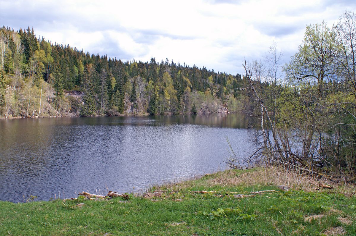Skardtjern sett fra nordsiden