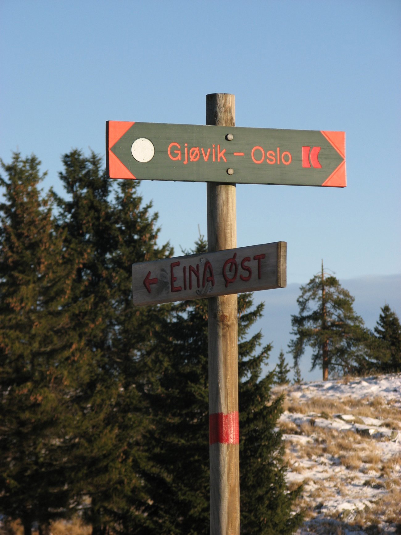 Skiltkrysset ved Fellessætra