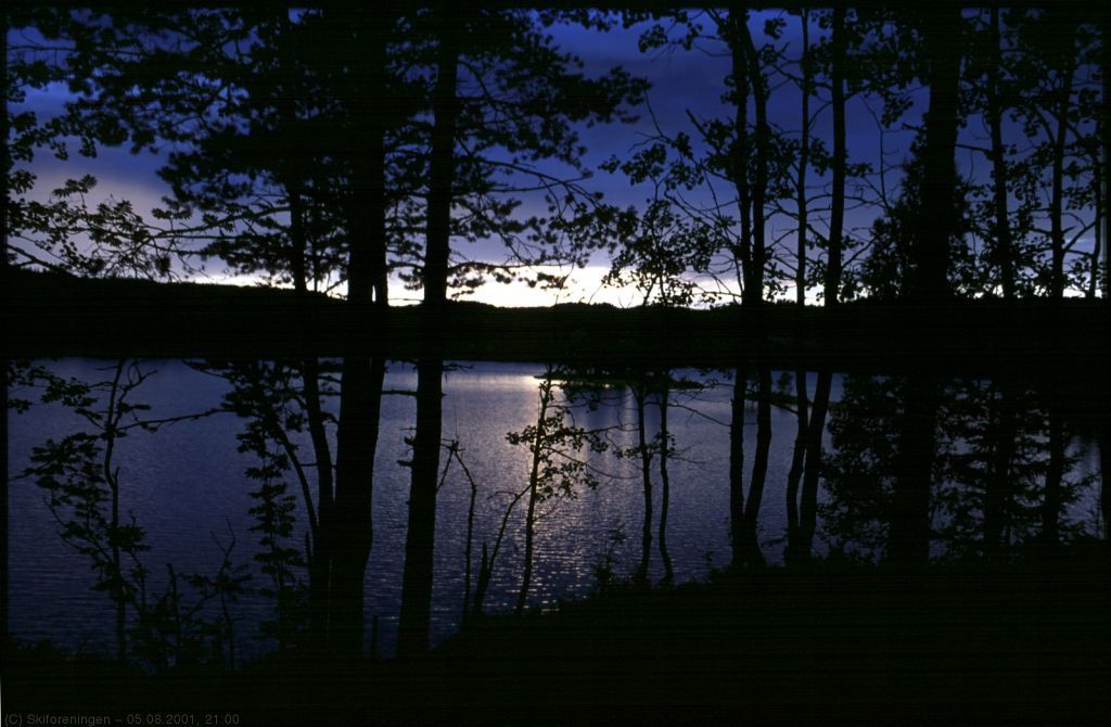 Skjærsjøen i kveldslys