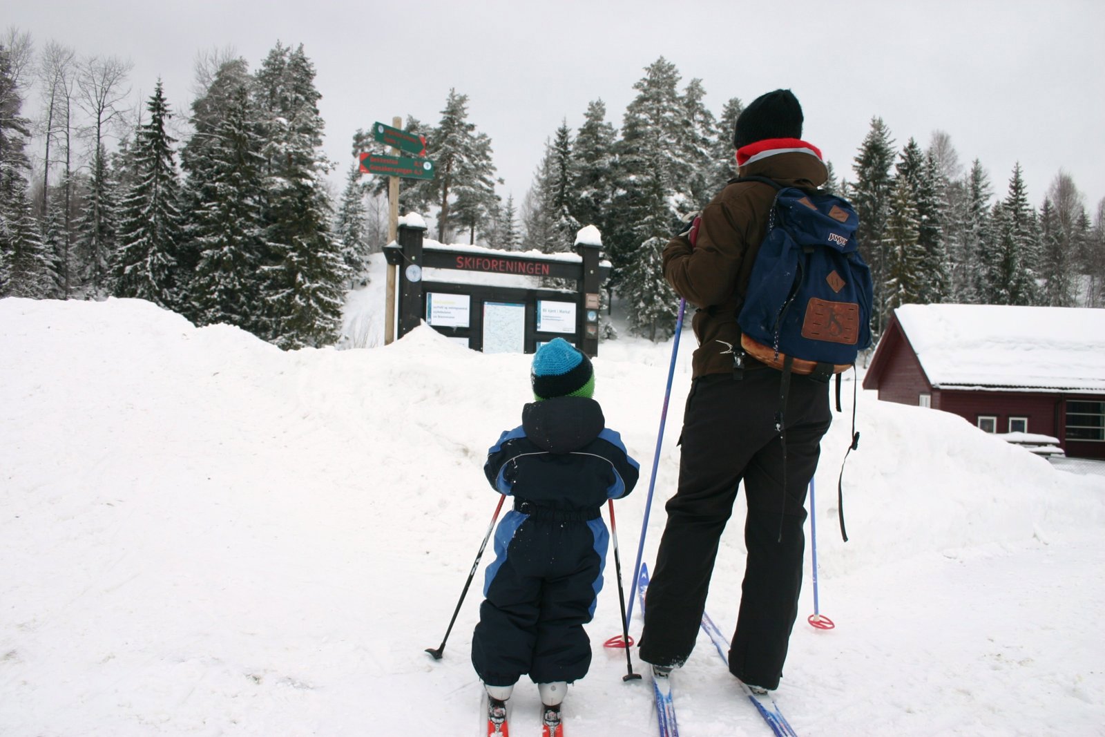 Snørikt ved Eltonåsen