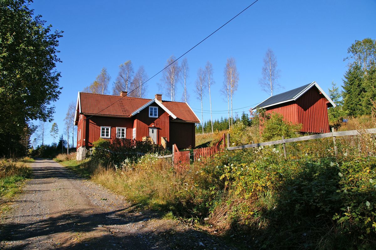 Solrik høstdag ved Bakken