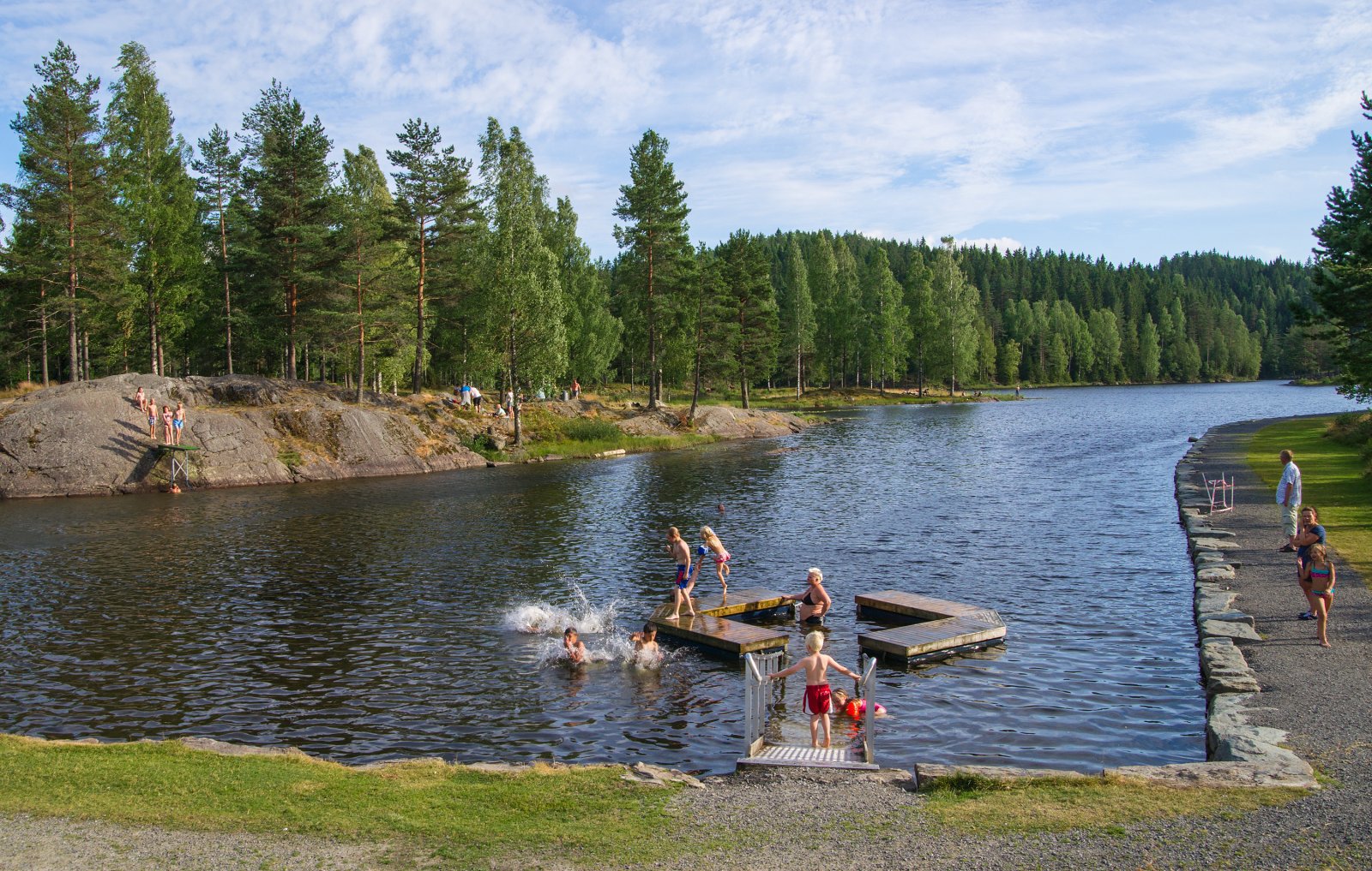 Sommeren fortsatte i dag