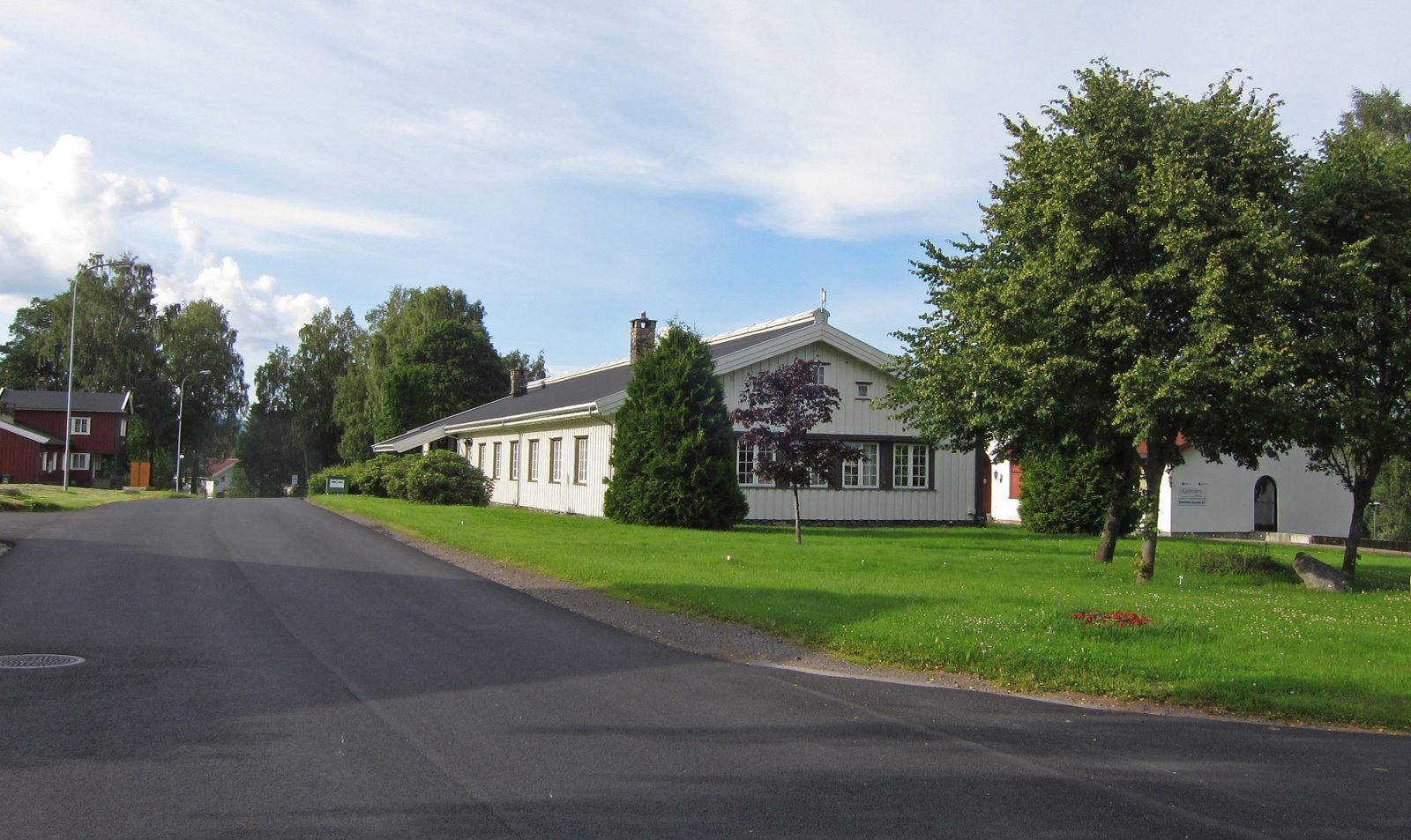 Sommerkveld på Lahaugmoen