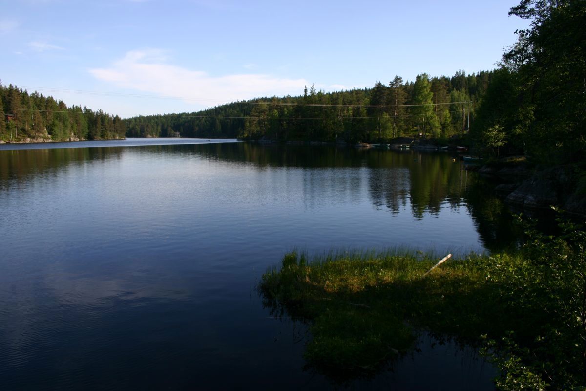 Sommerkveld ved Rausjø