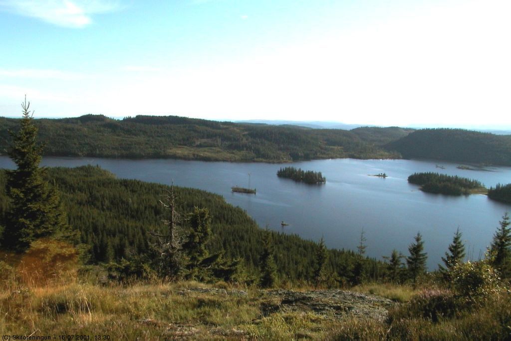 Søndre Heggelivann sett fra Gråberghaugen