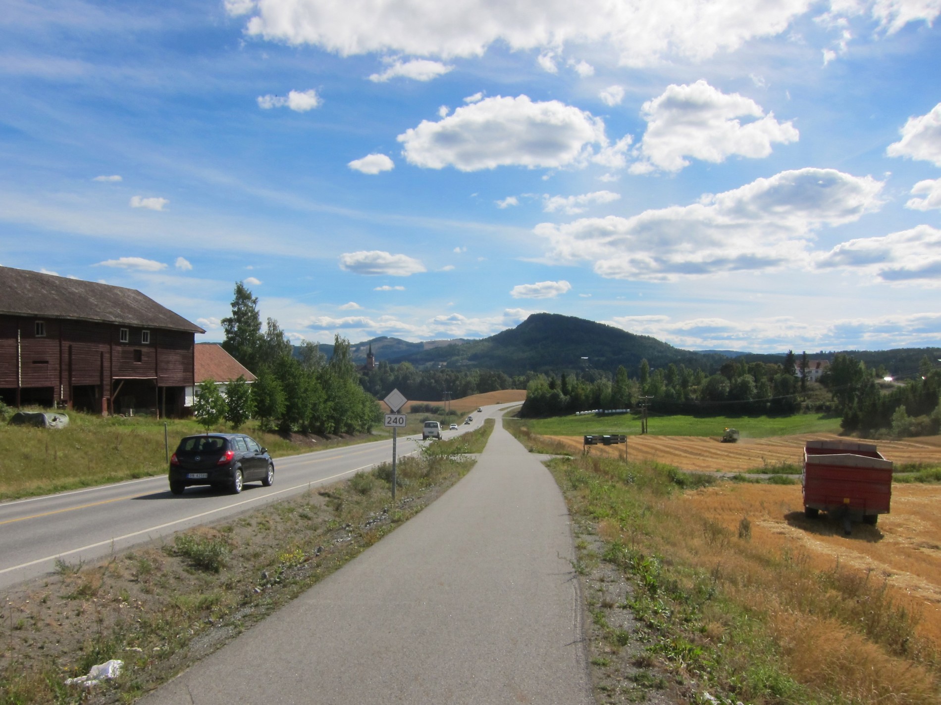 Sørover fra Grinakertoppen