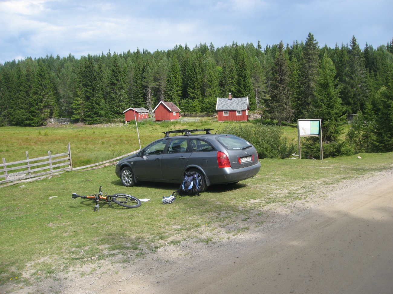 Stille i Ullvildsdalen i dag