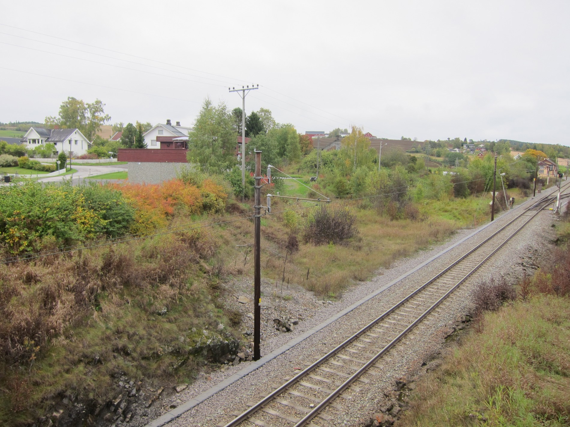 Stille på sporet ved Grindvoll