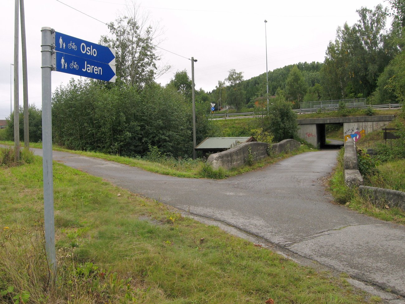 Sykkel- og fotgjengerundergangen ved Prestkvern