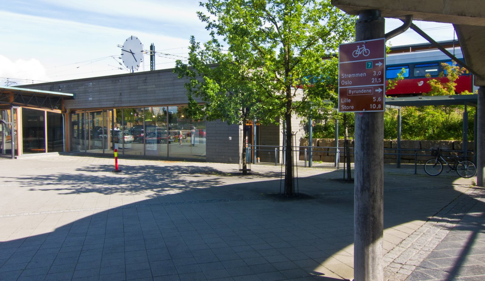 Sykkelmuligheter med startsted Lillestrøm