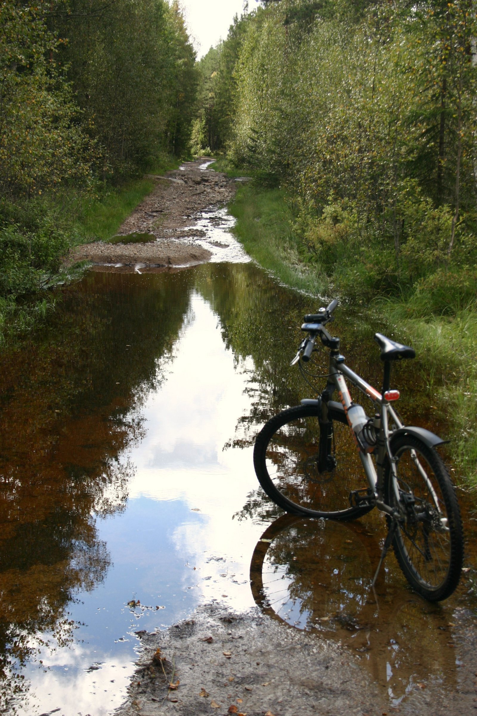 Sykkelvask ved Spyttmyra