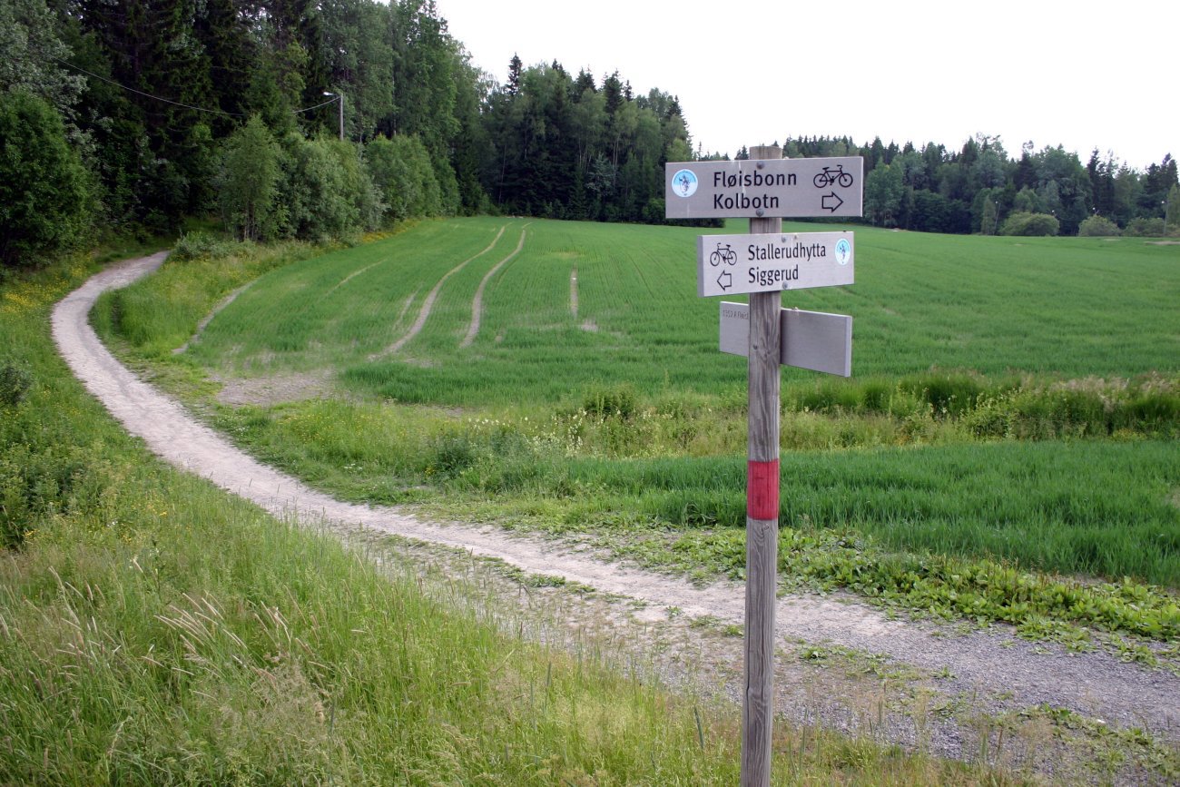 Sykkelvei ved Fløysbonn