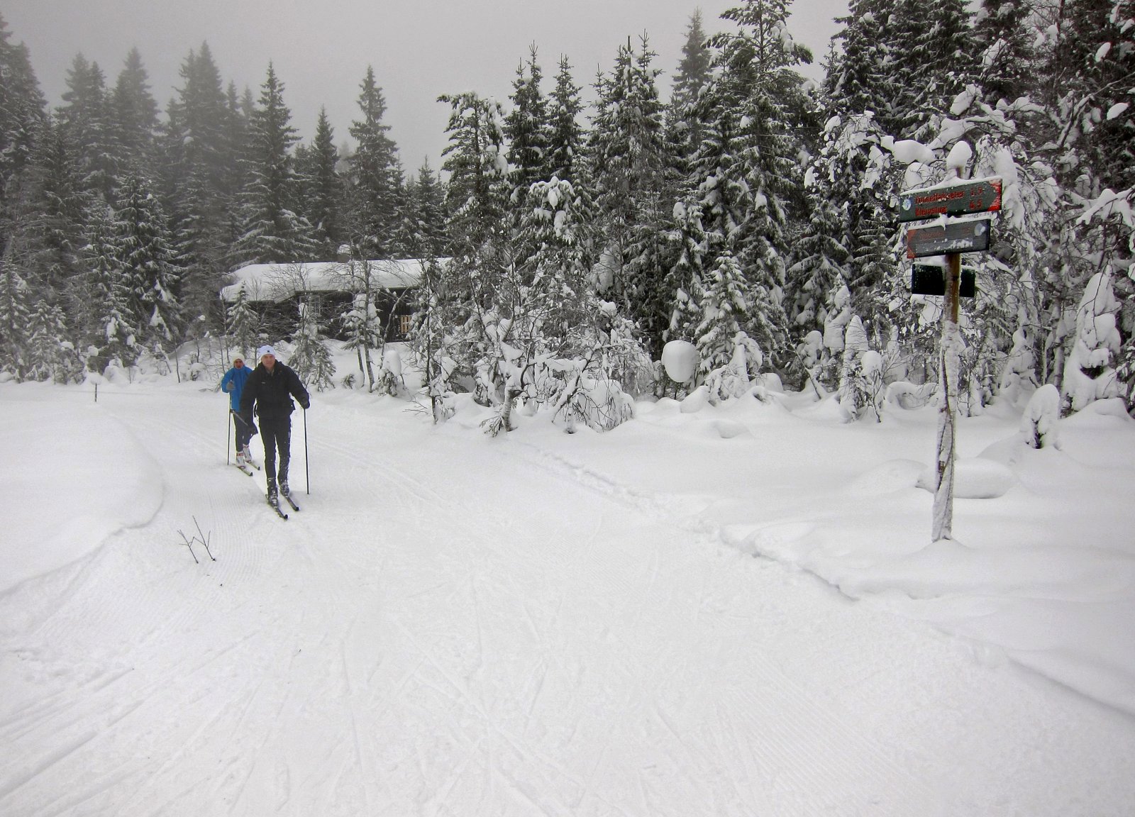 Til Kleivstua i ny løype