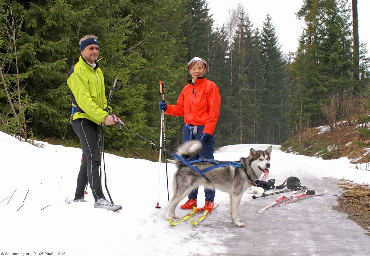 Tilbake fra skitur 1. mai