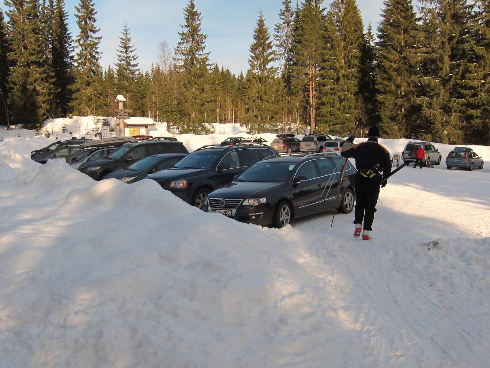 Tilbake ved Grustaket