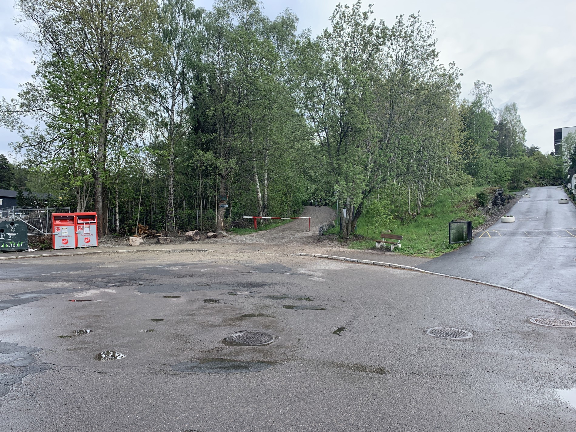 Turveien inn til Lutvann