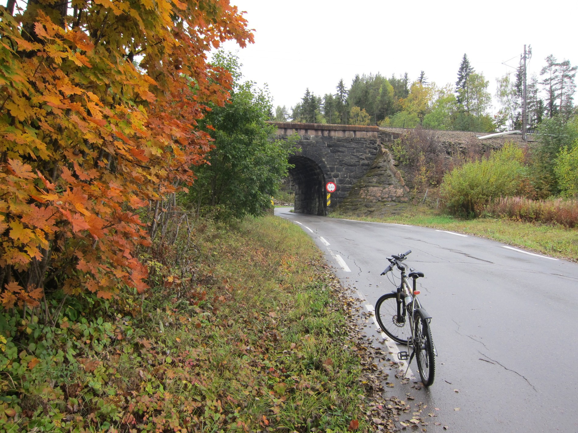 Under jernbanen ved Ringen