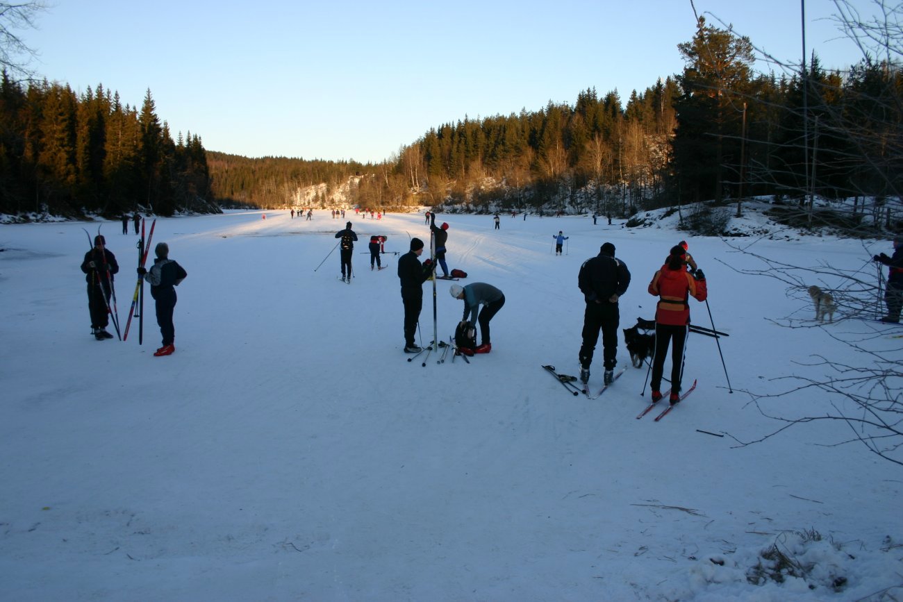Ut på tur fra Movatn