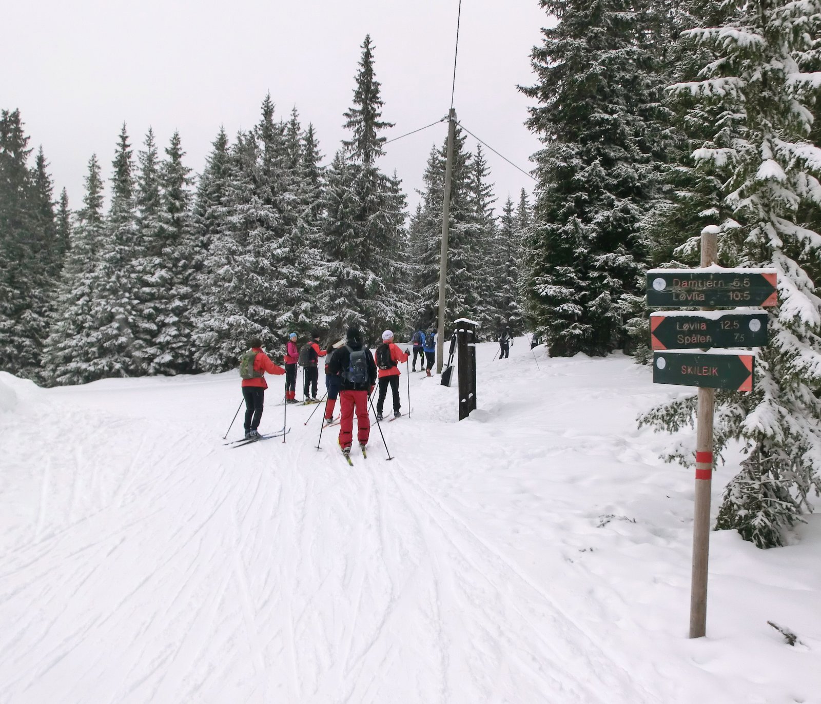 Ut på tur fra Ringkollen