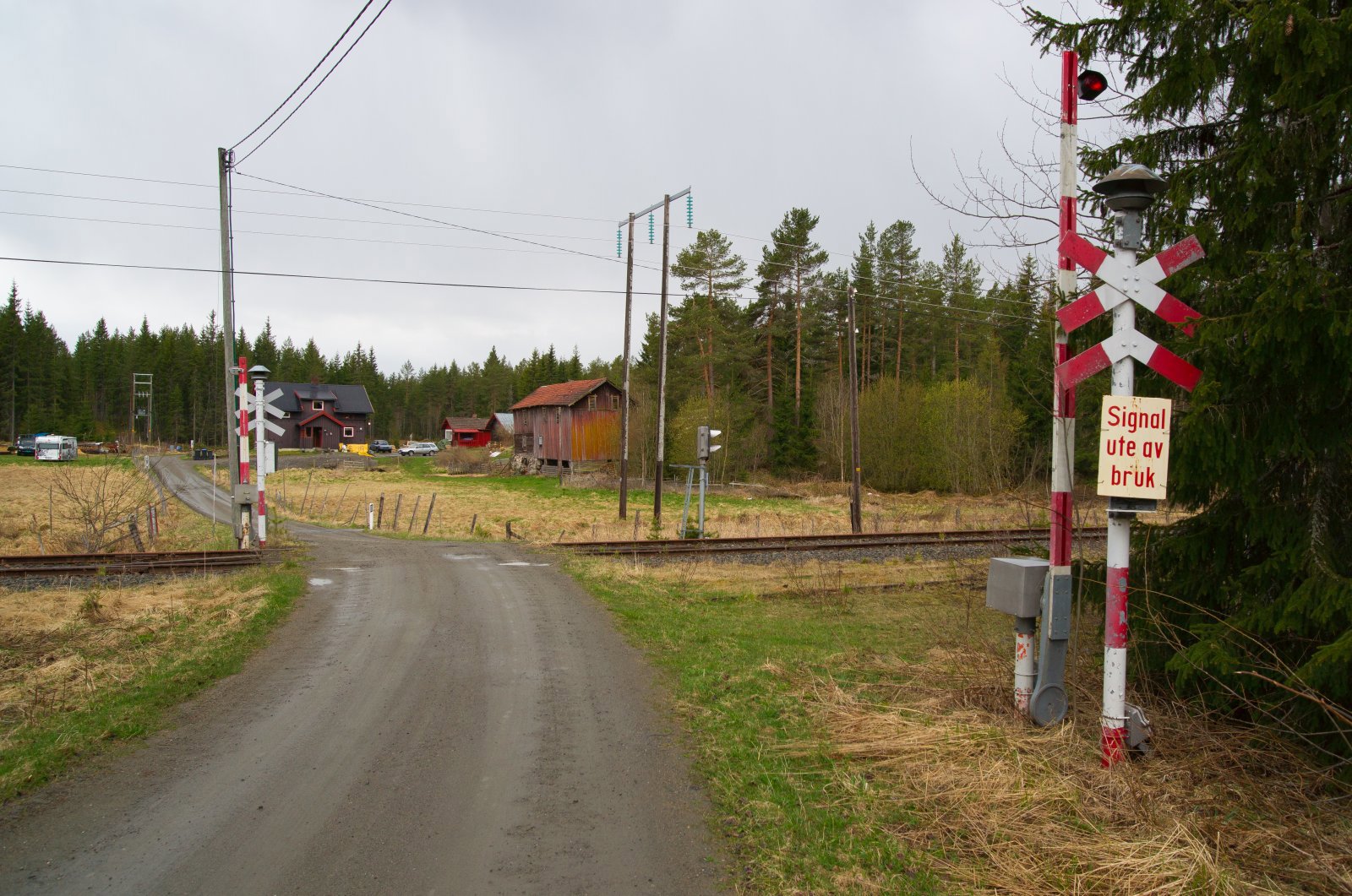 Ute av bruk ved Skrukli stasjon