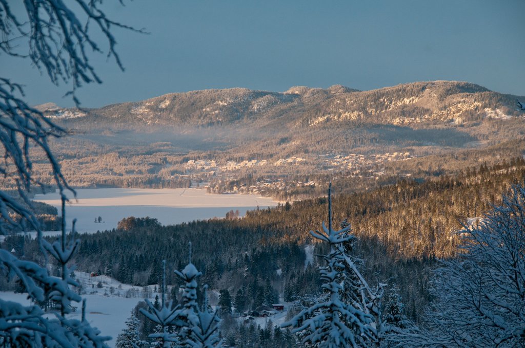 Utsikt fra løype 107