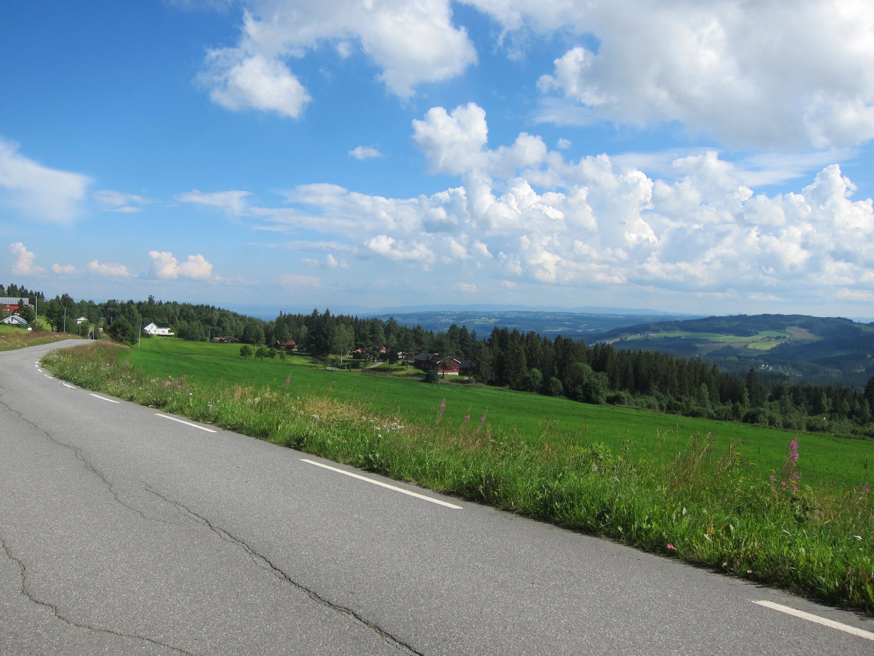 Utsikt fra Øverbygda