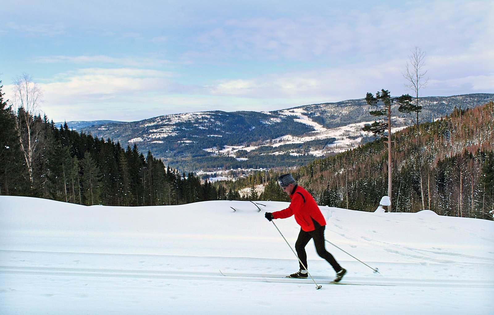 Utsikt fra Siridalsvegen