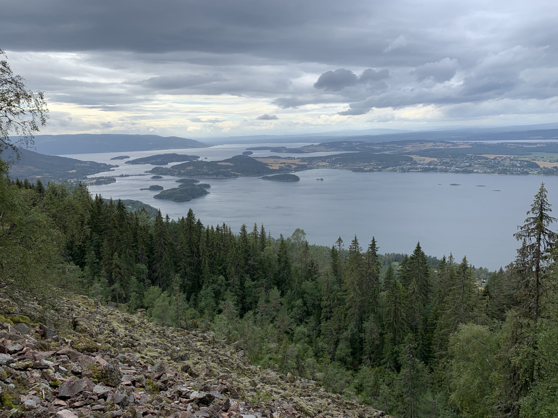 Utsikt fra Skardveien