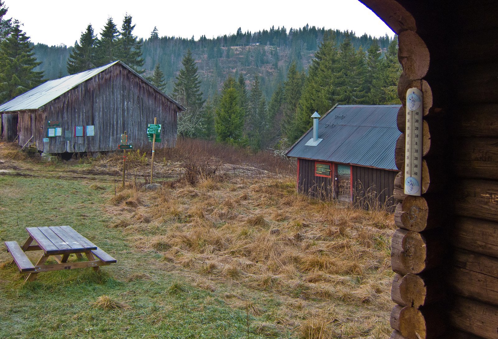 Utsikt fra Vensåsseter
