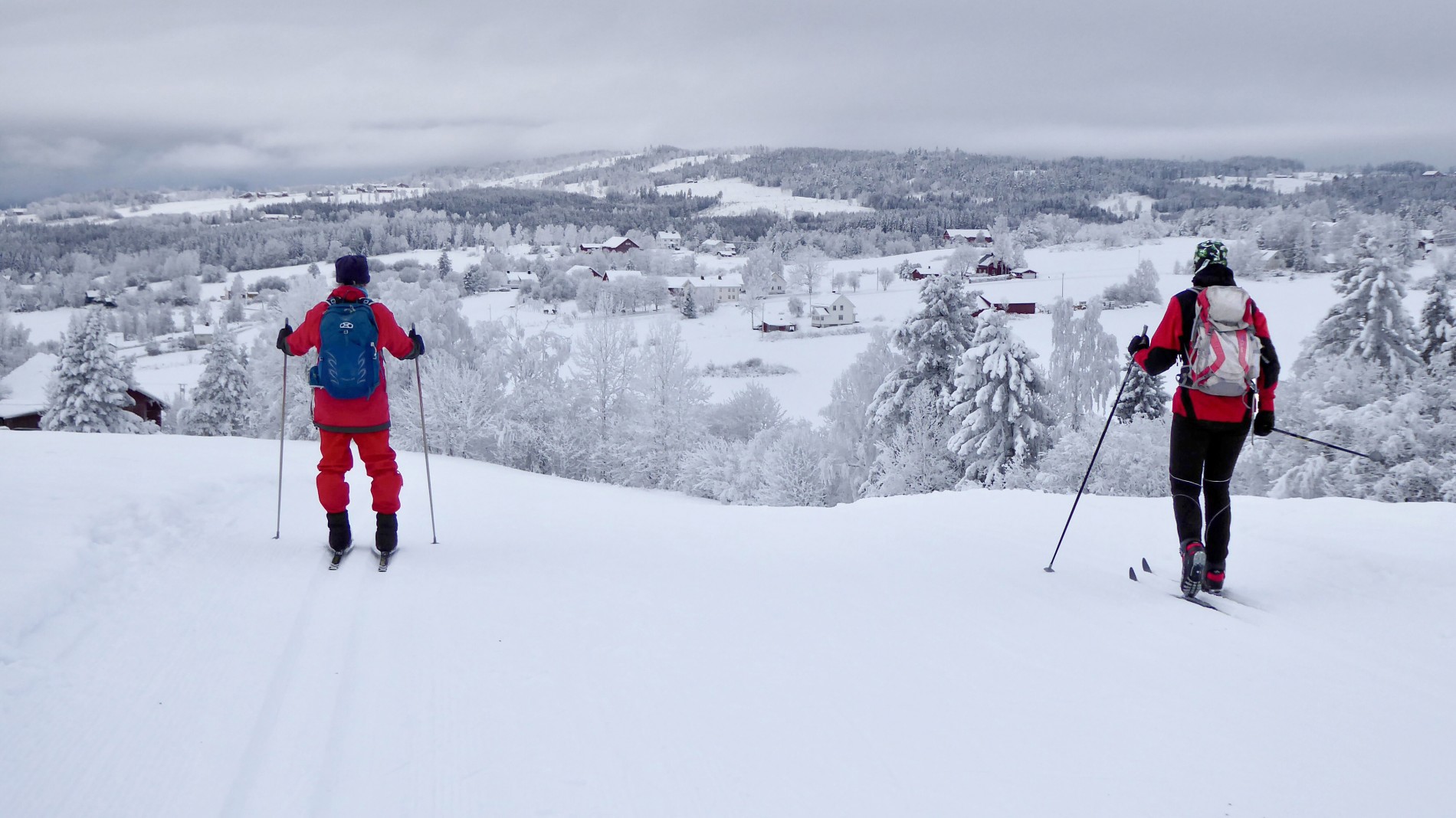 Utsikt mot Grindvoll
