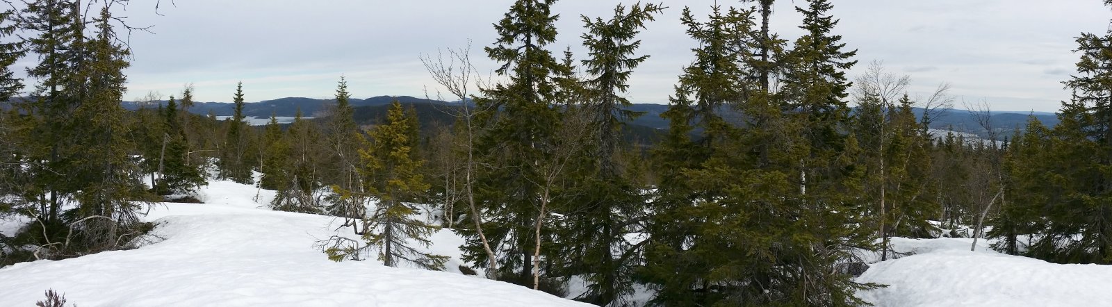 Utsikt mot Hurdalssjøen og Øyangen