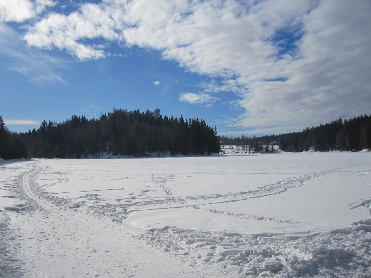 Utsikt over Dausjøen