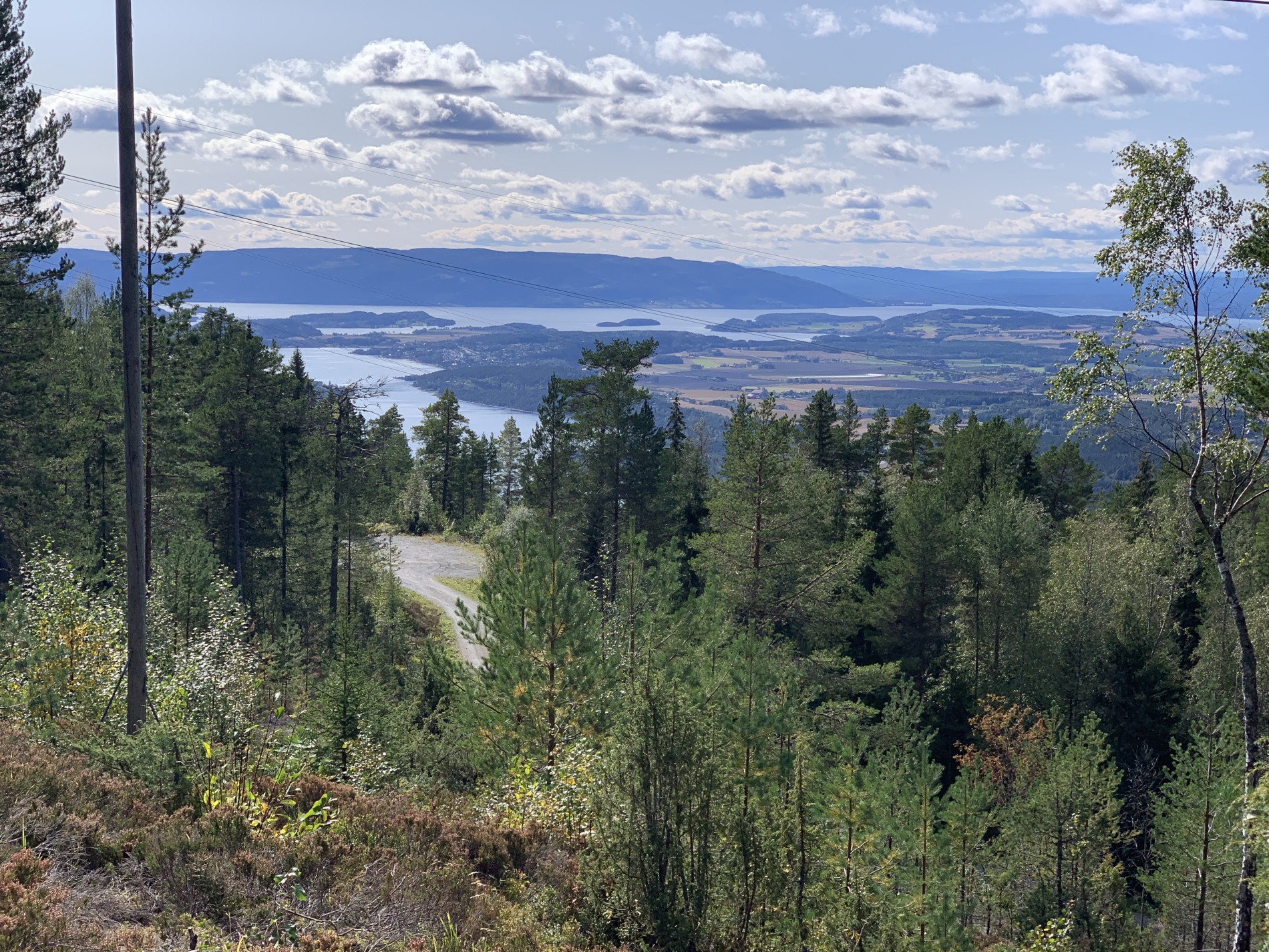 Utsikt over Holebygda