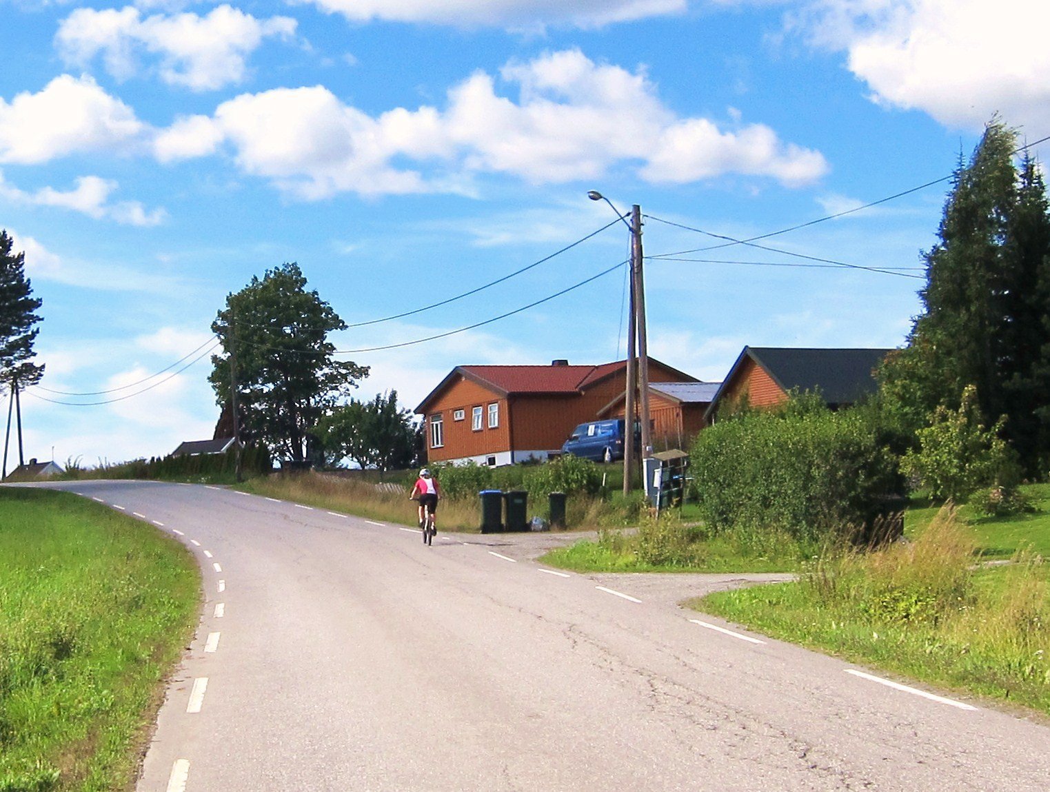 Uvanlig på Ringsbyvegen - litt opp!