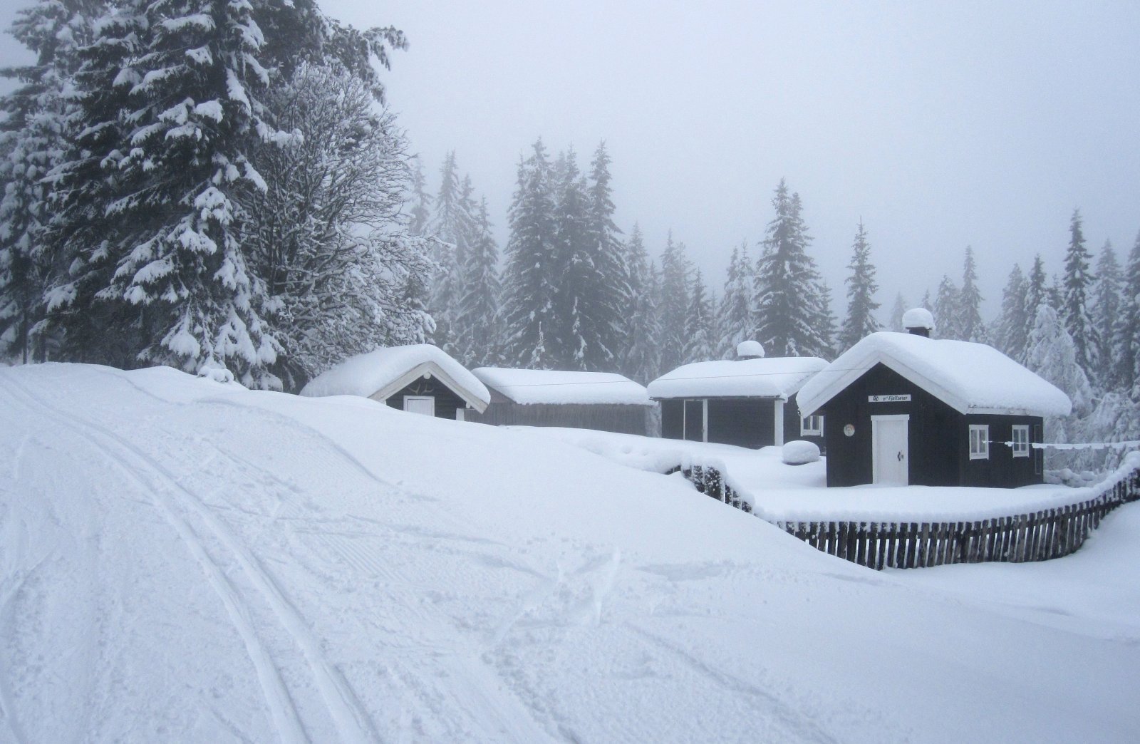 Vær- og føreomslag ved Fjellsetra