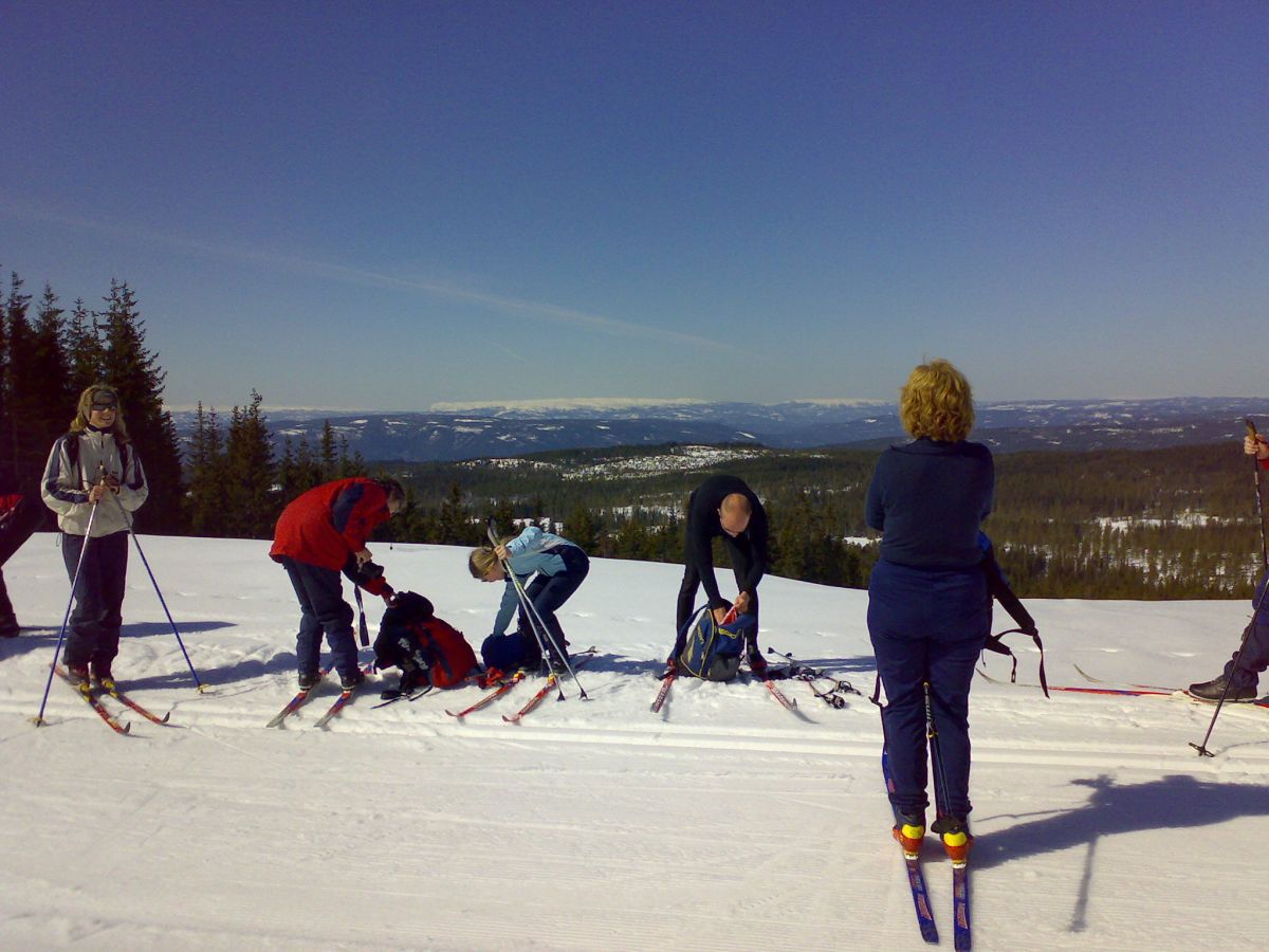 Vårtur 2008: Vi nærmer oss Åstjern