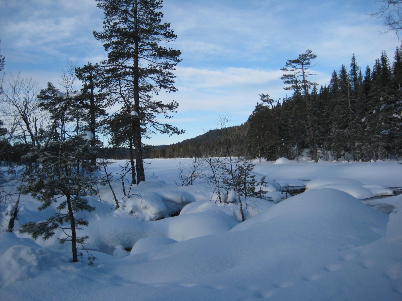 Ved utløpet av Blekksjøen